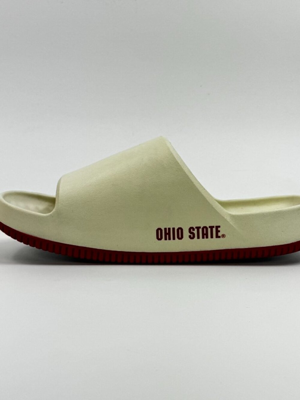Nike Calm Slide 2.0 'Ohio State' IM3257-100 size 14 - Picture 2 of 8